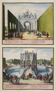 The Park at Enghien, ca. 1685, illustration fra en 