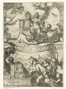 Titelside for det hollandske Merkur omkring år 168(5?)