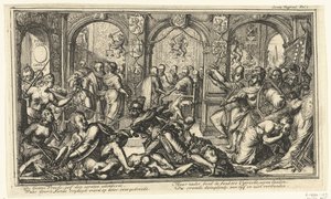 Allegori af Union of Utrecht, 1579 af Romeyn de Hooghe