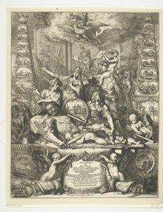 Allegori om Michiel de Ruyters død, 1676