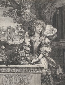 Portræt af Mary Stuart,.n.d., n.d.. af Romeyn de Hooghe