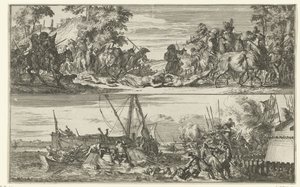 To skildringer af franske grusomheder, 1672 af Romeyn de Hooghe