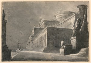 Scenedesign, eksteriør af Enormous Palace
