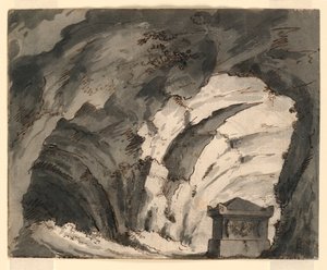 Scenedesign, Tomb in a Cave