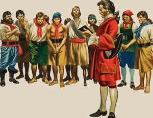 Kaptajn Bartholomew Roberts af Ron Embleton