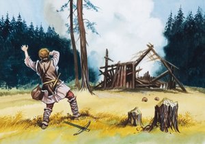 Eksploderende hytte