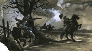 Bonden, der regerede England, Død og ære på heden af Ron Embleton