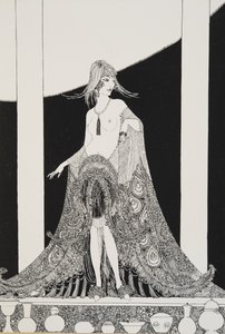 Illustration fra Rubáiyát af Omar Khayyam, 1920 af Ronald Balfour