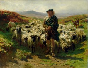 The Highland Shepherd, 1859 af Rosa Bonheur