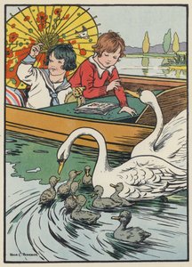 The River Highwayman (farve litho)