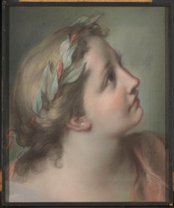 En muse af Rosalba Carriera (attributed to)