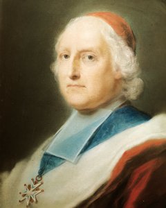 Portræt af kardinal de Polignac, af Rosalba Carriera (1673-1757) af Rosalba Giovanna Carriera