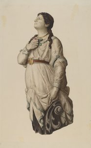 Galionsfigur fra "Julia Lawrence"