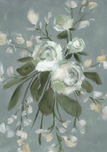 Dæmpede botaniske blomster af Rosana Laiz Blursbyai