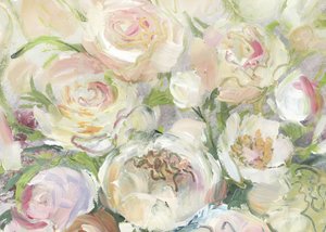Bløde pastelfarvede blomster