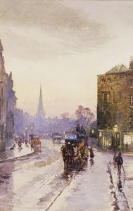 At fange sporvognen i Nassau Street, Dublin, af Rose Maynard Barton