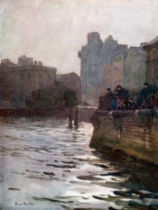Old River-Wall, Chelsea af Rose Maynard Barton