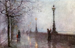 Den sidste lampe, Thames Embankment