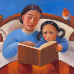 Bedtime Story, 2022 (olie på lærred)