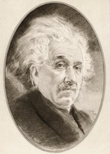Albert Einstein, fra Living Biography of Great Scientists.