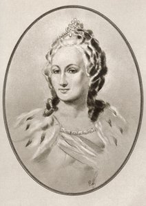 Catherine II, fra Living Biography of Famous Rulers. af Ross Gordon