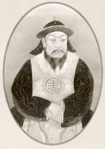 Kublai Khan, fra Living Biography of Famous Rulers.