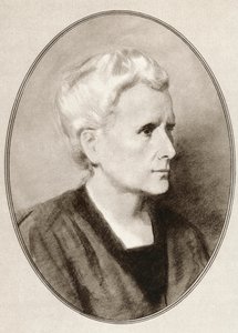 Marie Sklodowska Curie, fra Living Biography of Great Scientists. af Ross Gordon