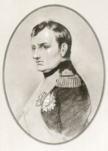 Napoleon Bonaparte, fra Living Biography of Famous Rulers.