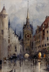 Gadebillede i München af Ross Turner
