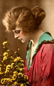 Gladys Cooper 1888-1971, engelsk skuespillerinde, begyndelsen af det 20. århundrede. af Rotary Photo