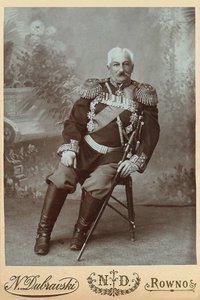General Konstantin Pavlovich Prezhbiano 1840-1905, 1888. af Rowno . Photo studio N. Dubravski