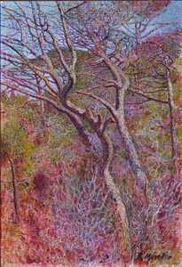 Landskab, Atelier, ca. 1907 af Rubaldo Merello