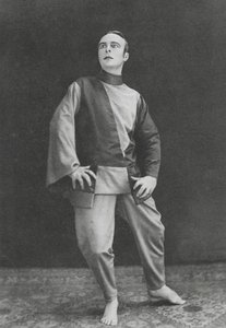 Rudolf von Laban, østrigsk danser (s/h-foto) af Ruben Sobol