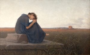 Roms landskab. Grabmal der Caecilia Metella af Rudolf Bacher