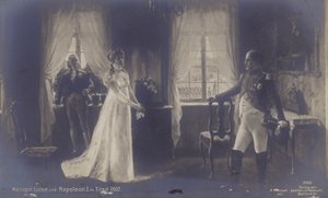 Dronning Louise af Preussen møder Napoleon i Tilsit