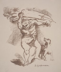 Caliban II af Rudolf Grossmann
