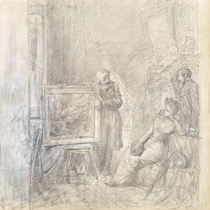 I et studie af Rudolf Hausleithner
