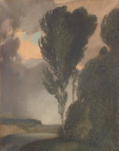 Stormfuldt landskab