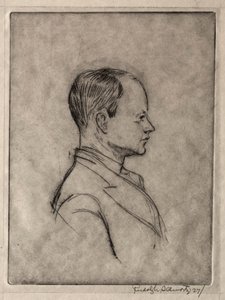 Portræt. af Rudolf Schwartz