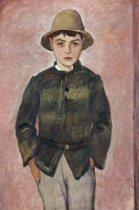 Country Boy, omkring 1928 (olie på lærred)