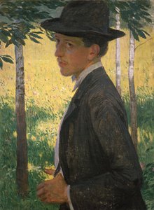 Selvportræt, omkring 1905 (olie på lærred)