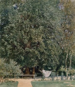 Fra spa-parken i Tepliz af Rudolf von Alt