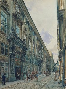 Prins Eugene af Savoyens vinterpalads på Himmelpfortgasse i Wien