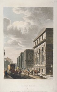 Udsigt over Old Bailey, ser nordpå, City of London, 1814