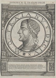 Den romerske kejser Decius (tryk) af Rudolph Wyssenbach