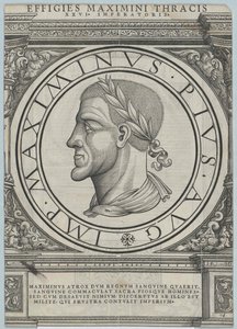 Den romerske kejser Maximinus Thrax (print)