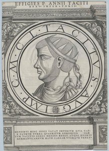 Den romerske kejser Tacitus (print) af Rudolph Wyssenbach