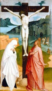 Korsfæstelse (tempera på panel) af Rueland the Younger Frueauf