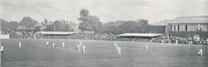 University Cricket Match at Lords, c1896 af Russell and Sons