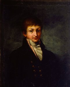 Portræt af digteren Konstantin N Batyushkov, 1800-tallet